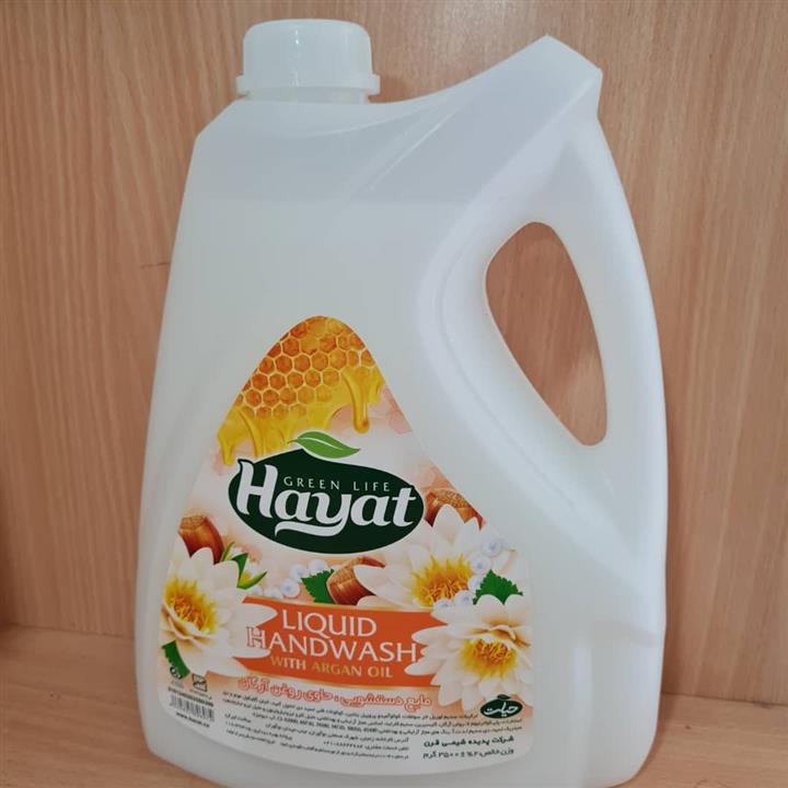 مایع دستشویی صدفی حیات ۳۵۰۰ گرمی